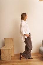 Load image into Gallery viewer, The Lounge Pant - Textured Chocolate Check
