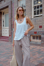 Load image into Gallery viewer, Bloom Slouchy Scoop Tank - White
