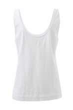 Load image into Gallery viewer, Bloom Slouchy Scoop Tank - White
