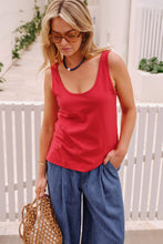 Load image into Gallery viewer, Bloom Slouchy Scoop Tank
