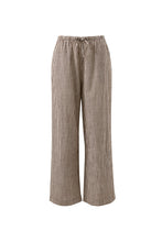 Load image into Gallery viewer, Resort Pant - chocolate gingham
