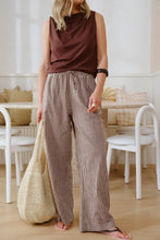 Load image into Gallery viewer, Resort Pant - chocolate gingham
