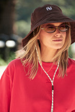 Load image into Gallery viewer, Polly Bucket Hat - Brunette
