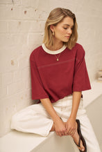 Load image into Gallery viewer, Devon Slouchy Seam Tee
