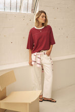 Load image into Gallery viewer, Devon Slouchy Seam Tee
