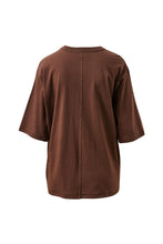 Load image into Gallery viewer, Luna Oversized Tee - Milk Shell
