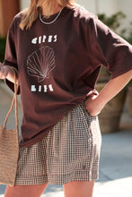 Load image into Gallery viewer, Luna Oversized Tee - Milk Shell
