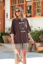Load image into Gallery viewer, Luna Oversized Tee - Milk Shell
