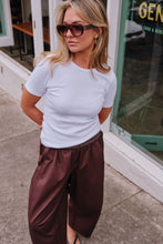Load image into Gallery viewer, LUELLA RIB TEE - WHITE
