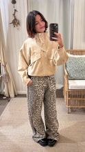 Load image into Gallery viewer, Suede Bomber Jacket – Beige
