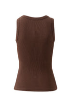 Load image into Gallery viewer, Zoe Contour Rib Scoop Tank
