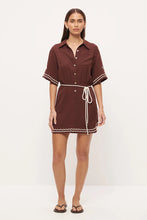 Load image into Gallery viewer, Loren Shirt Dress Cocoa

