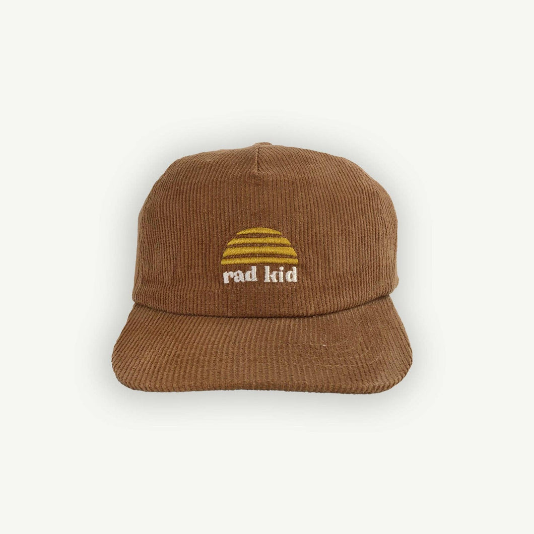 Rad Kid Cord Cap - Tan: KIDS