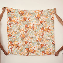 Load image into Gallery viewer, Wattle Wander Bamboo / Organic Cotton Swaddle
