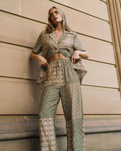 Load image into Gallery viewer, Siena Patchwork Drawstring Pants
