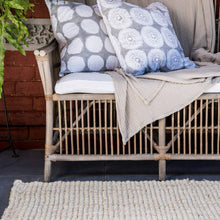 Load image into Gallery viewer, Vincent White Wash Jute: Oversized mat

