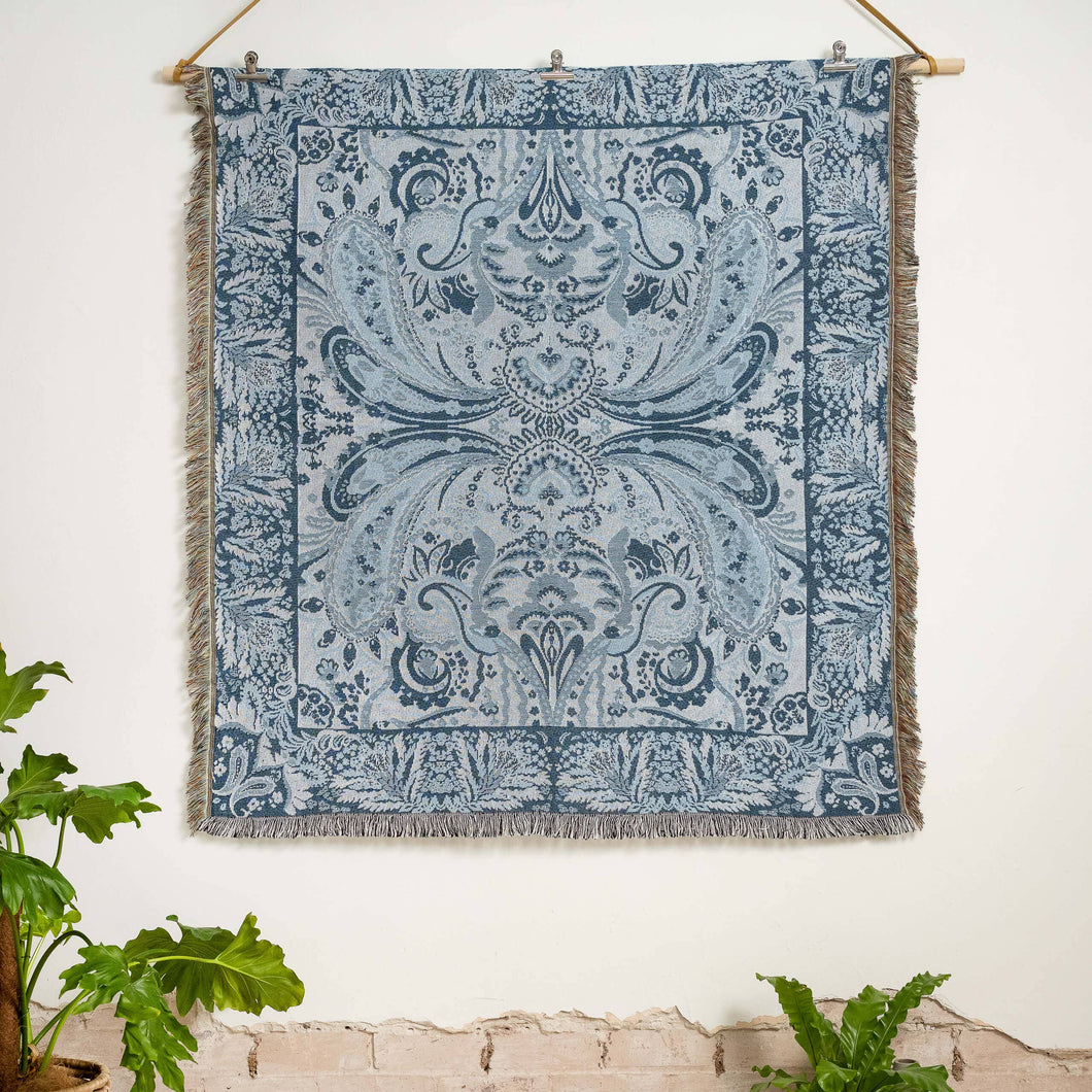 'Yesterday' Woven Picnic Rug/Throw: Regular 130x160cm