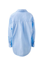 Load image into Gallery viewer, Peta Oversized Shirt - Sky Blue

