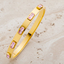 Load image into Gallery viewer, Blush Radiance – 18K Gold Plated Bracelet
