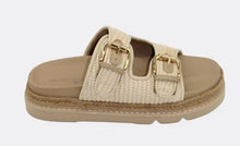 Load image into Gallery viewer, MAPPLE RAFFIA SLIDE
