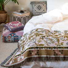 Load image into Gallery viewer, &#39;Eleanor Rigby&#39; Woven Picnic Rug/Throw: Regular 130x160cm

