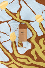 Load image into Gallery viewer, Organic Muslin Swaddle - Fleur Umber (Limited Edition): Fleur - Umber
