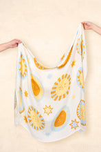 Load image into Gallery viewer, Organic Muslin Swaddle - Sunny Day (Limited Edition): Sunny Day
