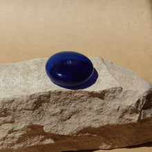 Load image into Gallery viewer, Glass Vessel Incense Holder - COBALT

