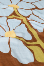 Load image into Gallery viewer, Organic Muslin Swaddle - Fleur Umber (Limited Edition): Fleur - Umber
