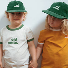 Load image into Gallery viewer, Old Mate Kids Cord Cap - Moss: KIDS
