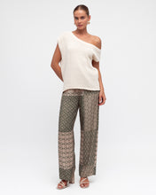 Load image into Gallery viewer, Siena Patchwork Drawstring Pants
