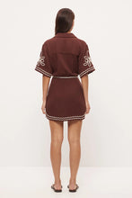 Load image into Gallery viewer, Loren Shirt Dress Cocoa
