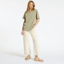 Load image into Gallery viewer, Status Anxiety - feels right - women&#39;s tee / washed sage
