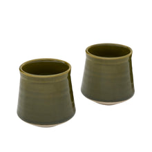 Load image into Gallery viewer, 2pc Matcha Latte Mug Set in Matcha
