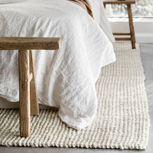 Load image into Gallery viewer, Vincent White Wash Jute: Oversized mat
