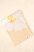Load image into Gallery viewer, Organic Muslin Swaddle - Fleur Warm Oat (Limited Edition): Fleur - Warm Oat
