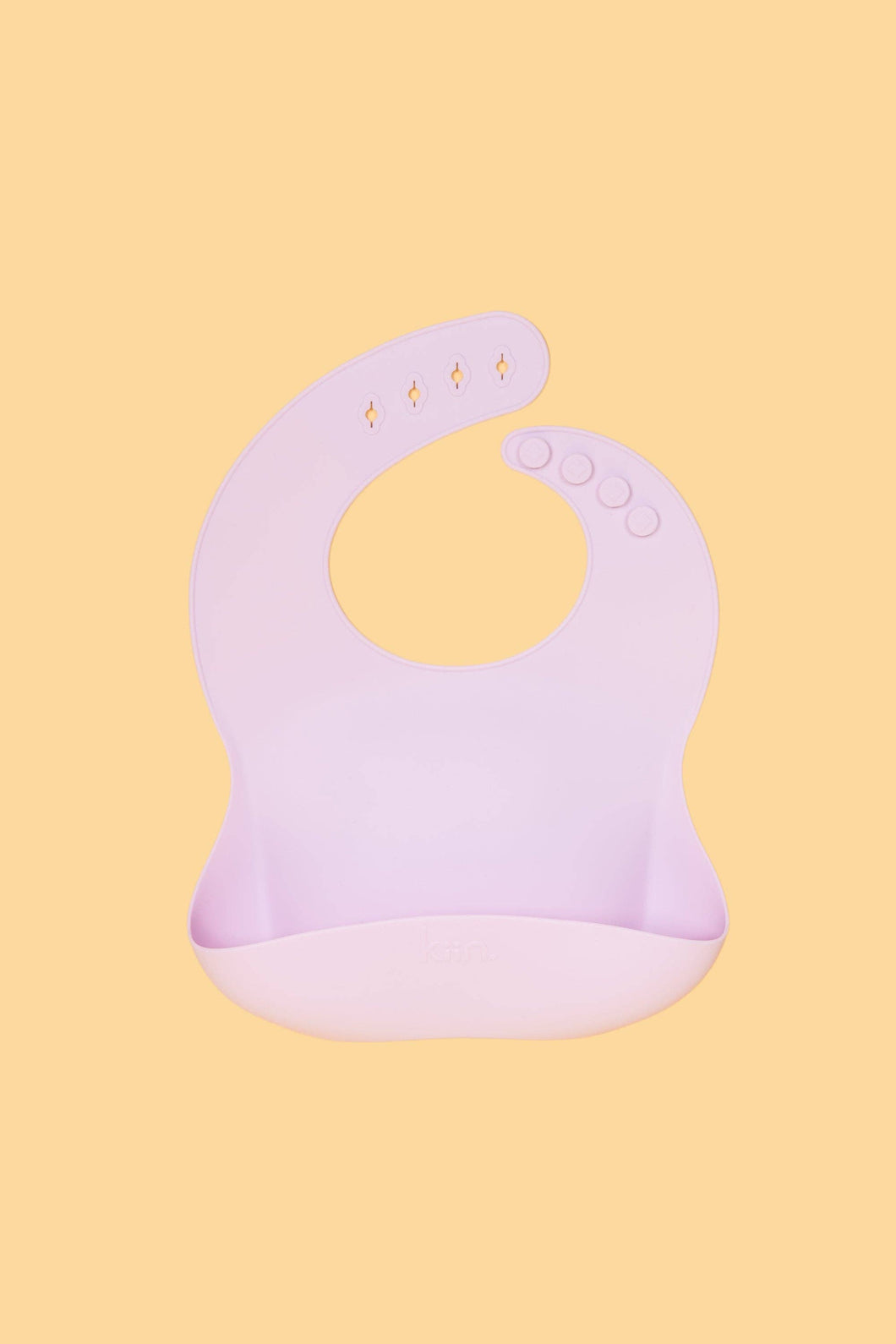 Silicone Bib: Lilac