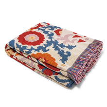 Load image into Gallery viewer, &#39;A Day In The Life&#39; Woven Picnic Rug/Throw: Regular 130x160cm

