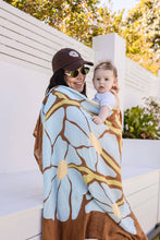 Load image into Gallery viewer, Organic Muslin Swaddle - Fleur Umber (Limited Edition): Fleur - Umber
