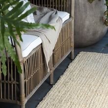 Load image into Gallery viewer, Vincent White Wash Jute: Oversized mat

