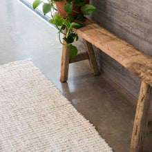 Load image into Gallery viewer, Vincent White Wash Jute: Oversized mat
