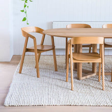 Load image into Gallery viewer, Vincent White Wash Jute: Oversized mat

