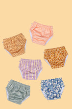 Load image into Gallery viewer, Reusable Swim Nappy: Peach Sunset / Medium (7-10kg)
