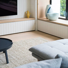 Load image into Gallery viewer, Vincent White Wash Jute: Oversized mat
