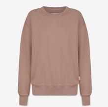 Load image into Gallery viewer, Status Anxiety - Could be nice - women&#39;s classic crew / dusty rose
