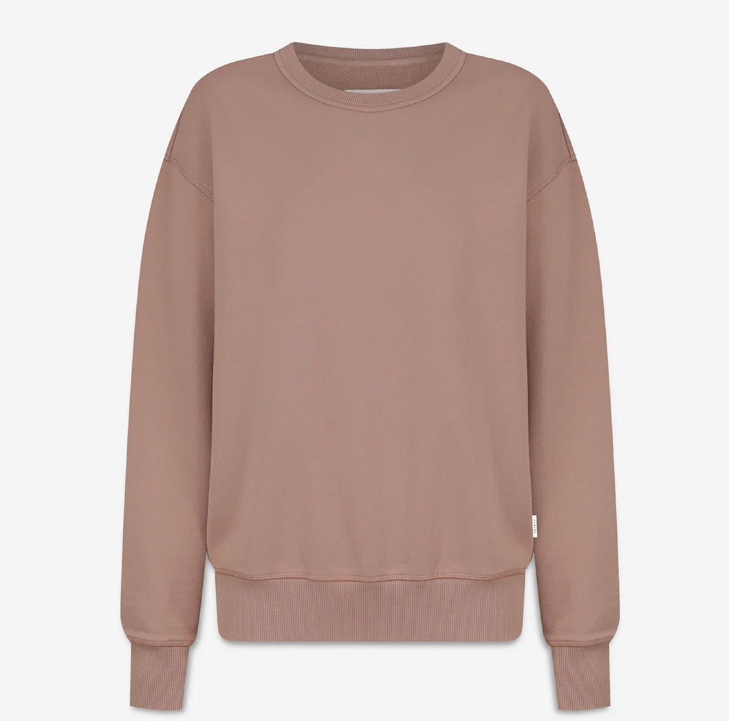 Status Anxiety - Could be nice - women's classic crew / dusty rose