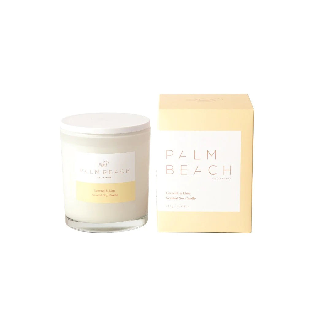 Palm Beach Candle 420g - Coconut & Lime