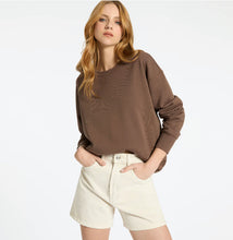 Load image into Gallery viewer, Status Anxiety - Could be nice - women&#39;s classic crew / coffee
