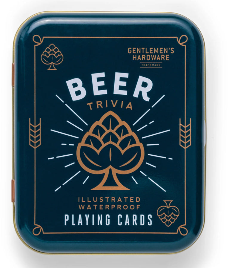 Gentleman’s hardware - Beer trivia playing cards