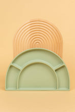 Load image into Gallery viewer, Silicone Divided Plate: Tan
